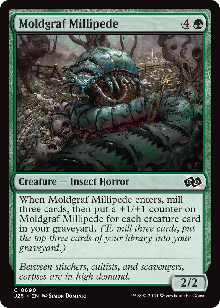 Moldgraf Millipede [Foundations Jumpstart] | Rook's Games and More