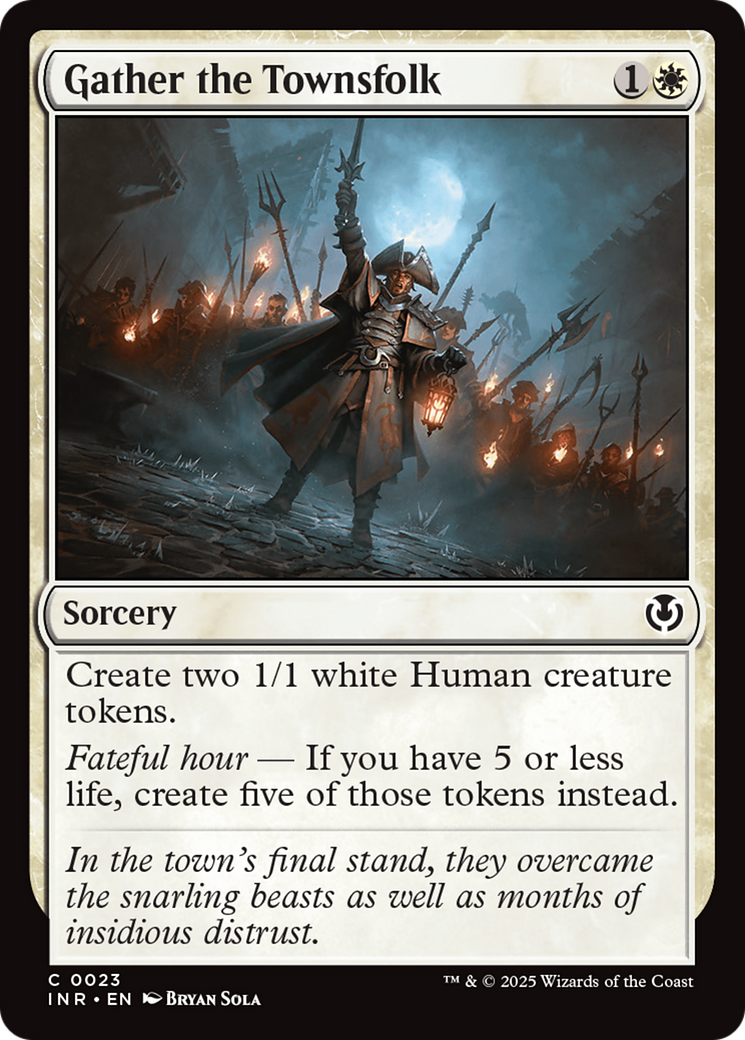 Gather the Townsfolk [Innistrad Remastered] | Rook's Games and More