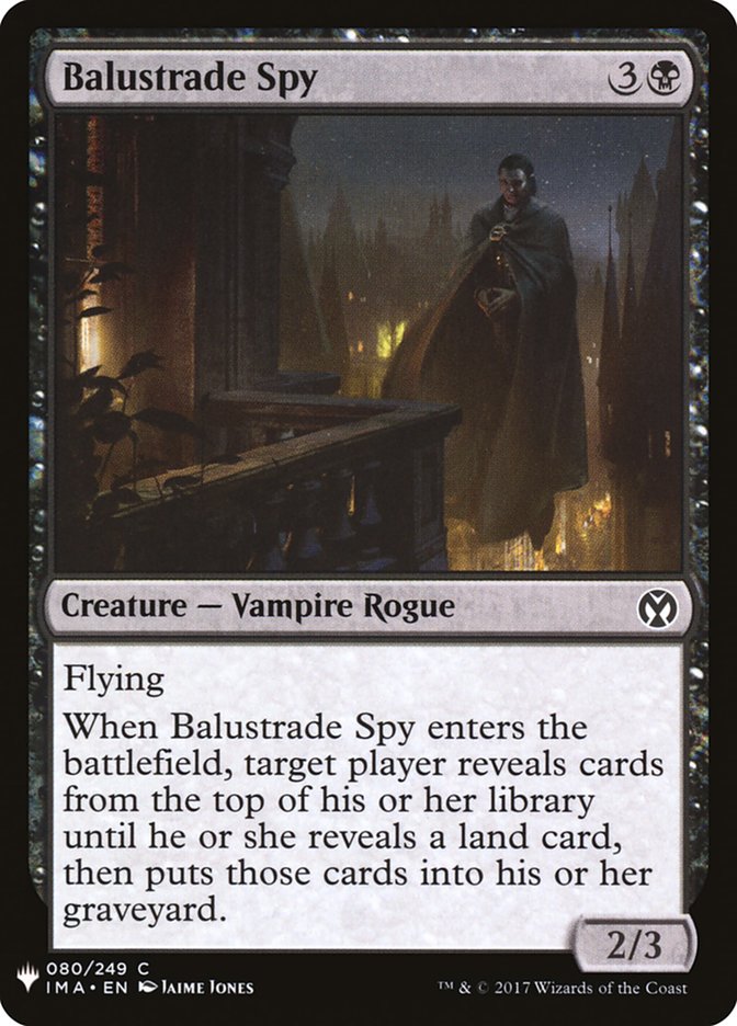 Balustrade Spy [Mystery Booster] | Rook's Games and More