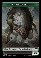 Eldrazi Scion // Phyrexian Beast Double-Sided Token [Commander Masters Tokens] | Rook's Games and More