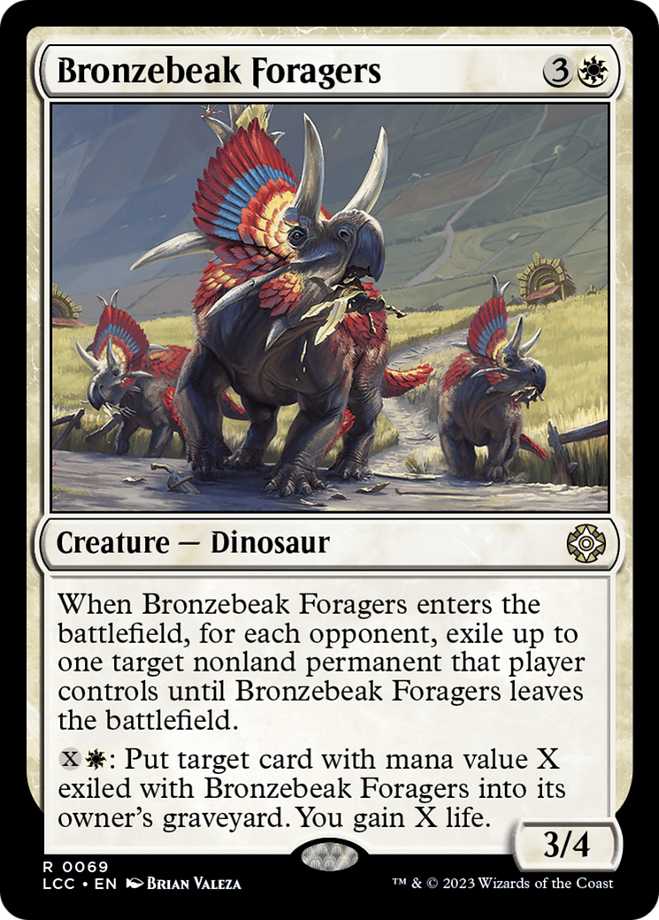 Bronzebeak Foragers [The Lost Caverns of Ixalan Commander] | Rook's Games and More