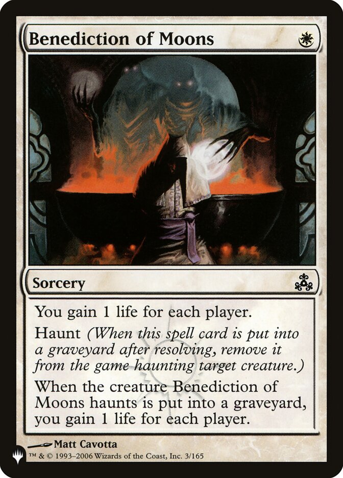 Benediction of Moons [The List] | Rook's Games and More