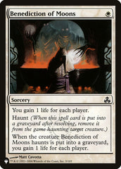 Benediction of Moons [The List]