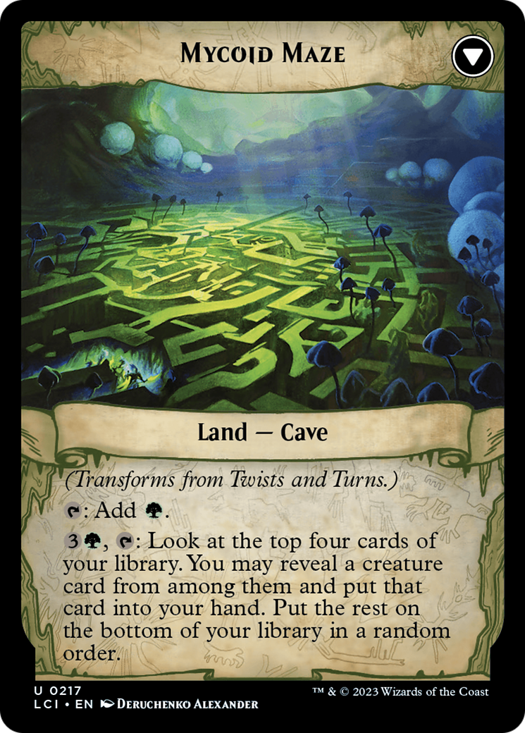 Twists and Turns // Mycoid Maze [The Lost Caverns of Ixalan] | Rook's Games and More