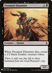 Doomed Dissenter [Mystery Booster] | Rook's Games and More