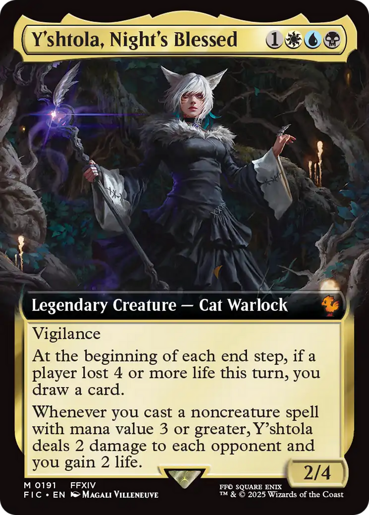 Y'shtola, Night's Blessed (Extended Art) [FINAL FANTASY Commander] | Rook's Games and More