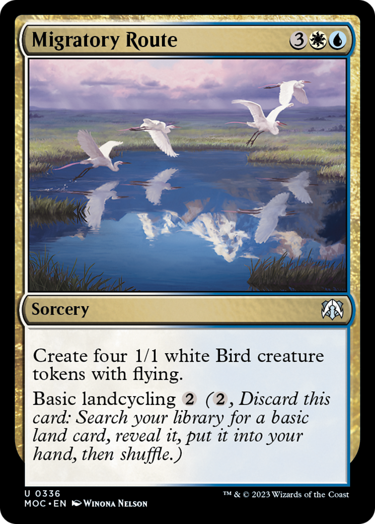 Migratory Route [March of the Machine Commander] | Rook's Games and More