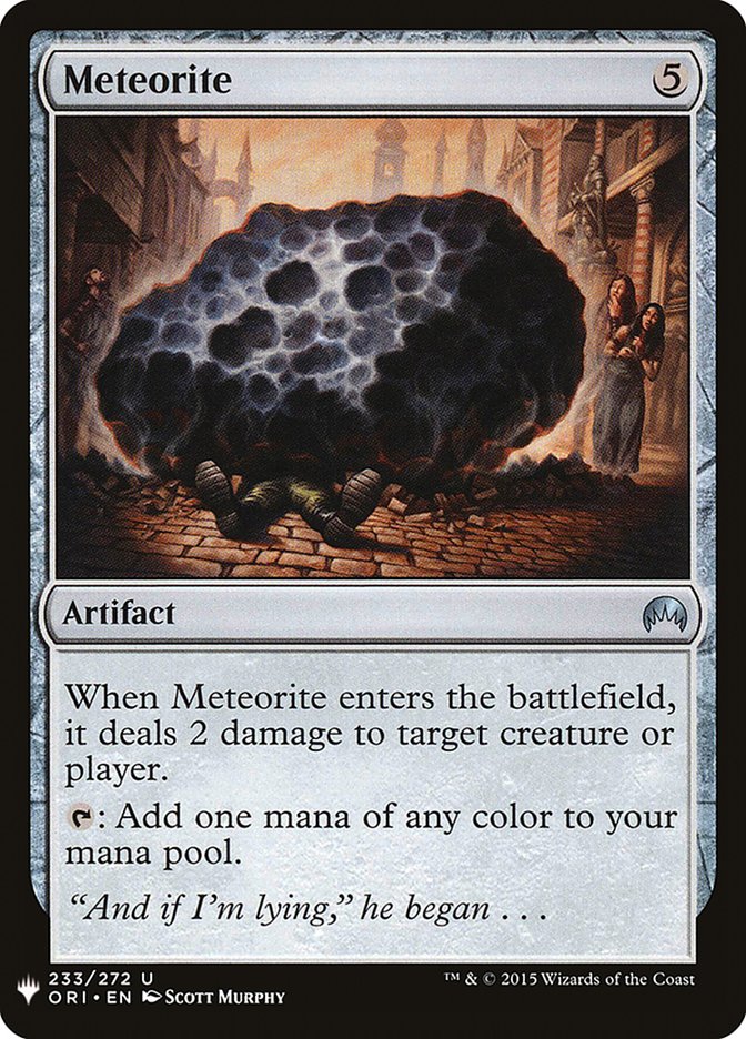 Meteorite [Mystery Booster] | Rook's Games and More