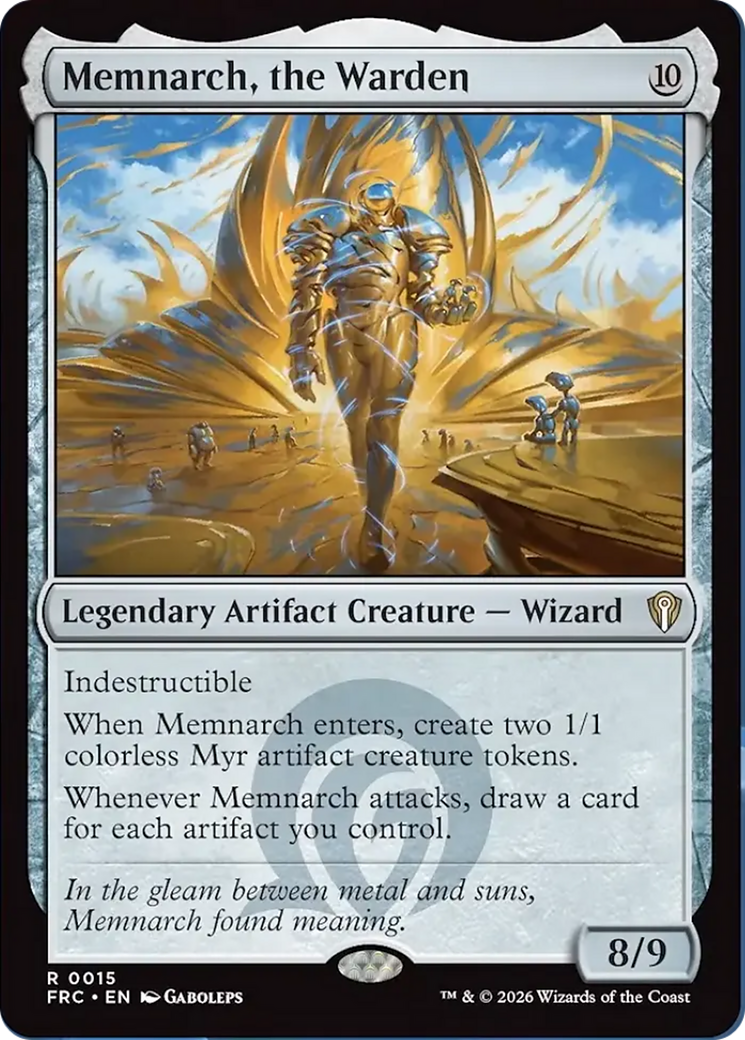 Memnarch, the Warden [Reality Fracture Commander] | Rook's Games and More