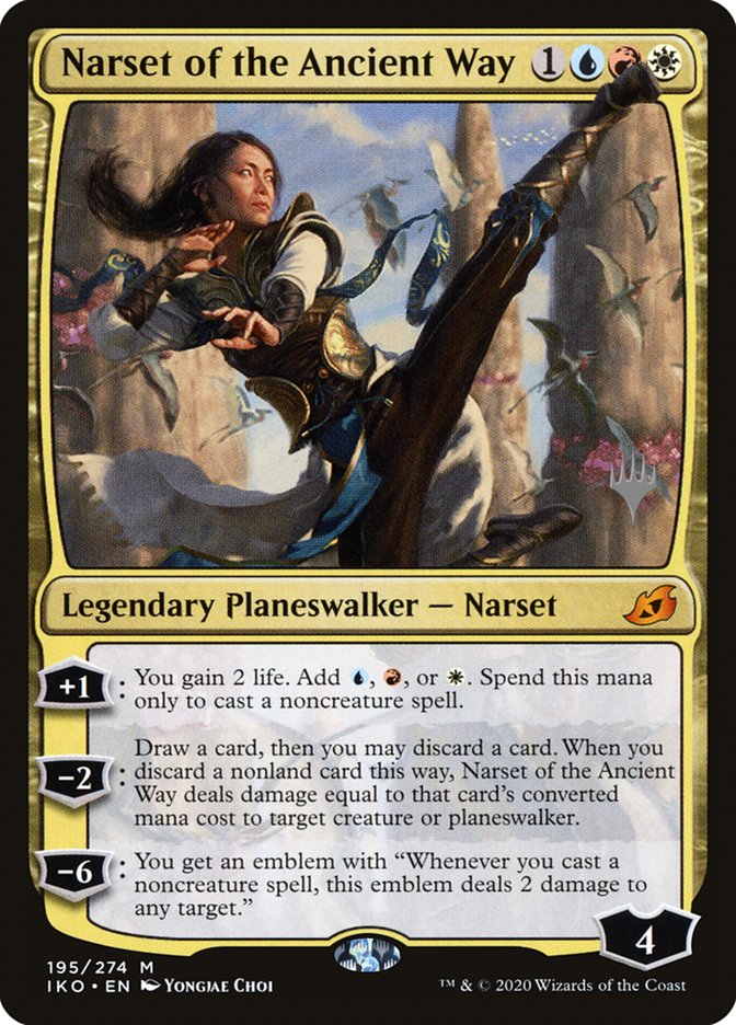 Narset of the Ancient Way (Promo Pack) [Ikoria: Lair of Behemoths Promos] | Rook's Games and More