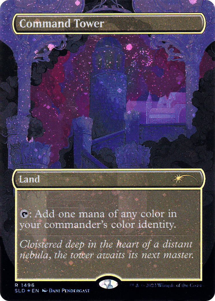 Command Tower (Galaxy Foil) [Secret Lair Drop Series] | Rook's Games and More