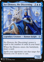 Syr Elenora, the Discerning [Mystery Booster] | Rook's Games and More