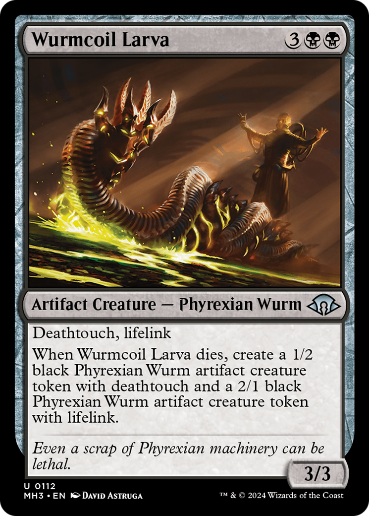 Wurmcoil Larva [Modern Horizons 3] | Rook's Games and More