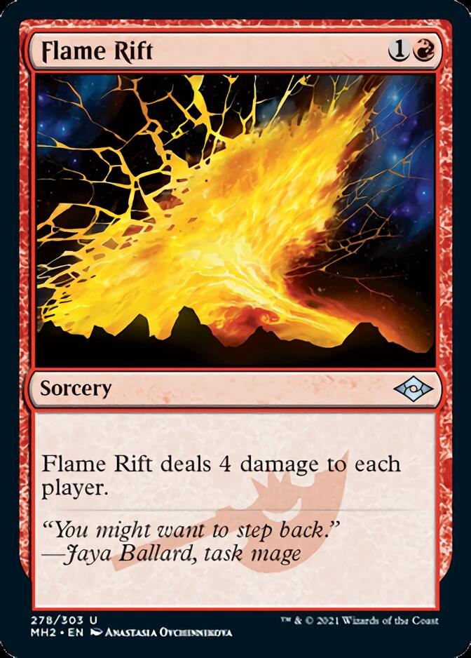 Flame Rift (Foil Etched) [Modern Horizons 2] | Rook's Games and More