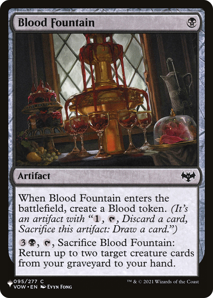 Blood Fountain [The List Reprints] | Rook's Games and More