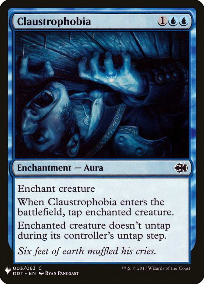 Claustrophobia [Mystery Booster] | Rook's Games and More
