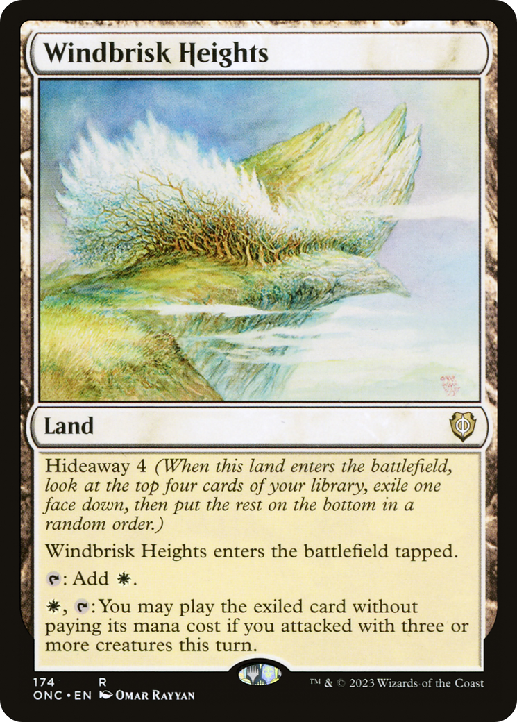 Windbrisk Heights [Phyrexia: All Will Be One Commander] | Rook's Games and More