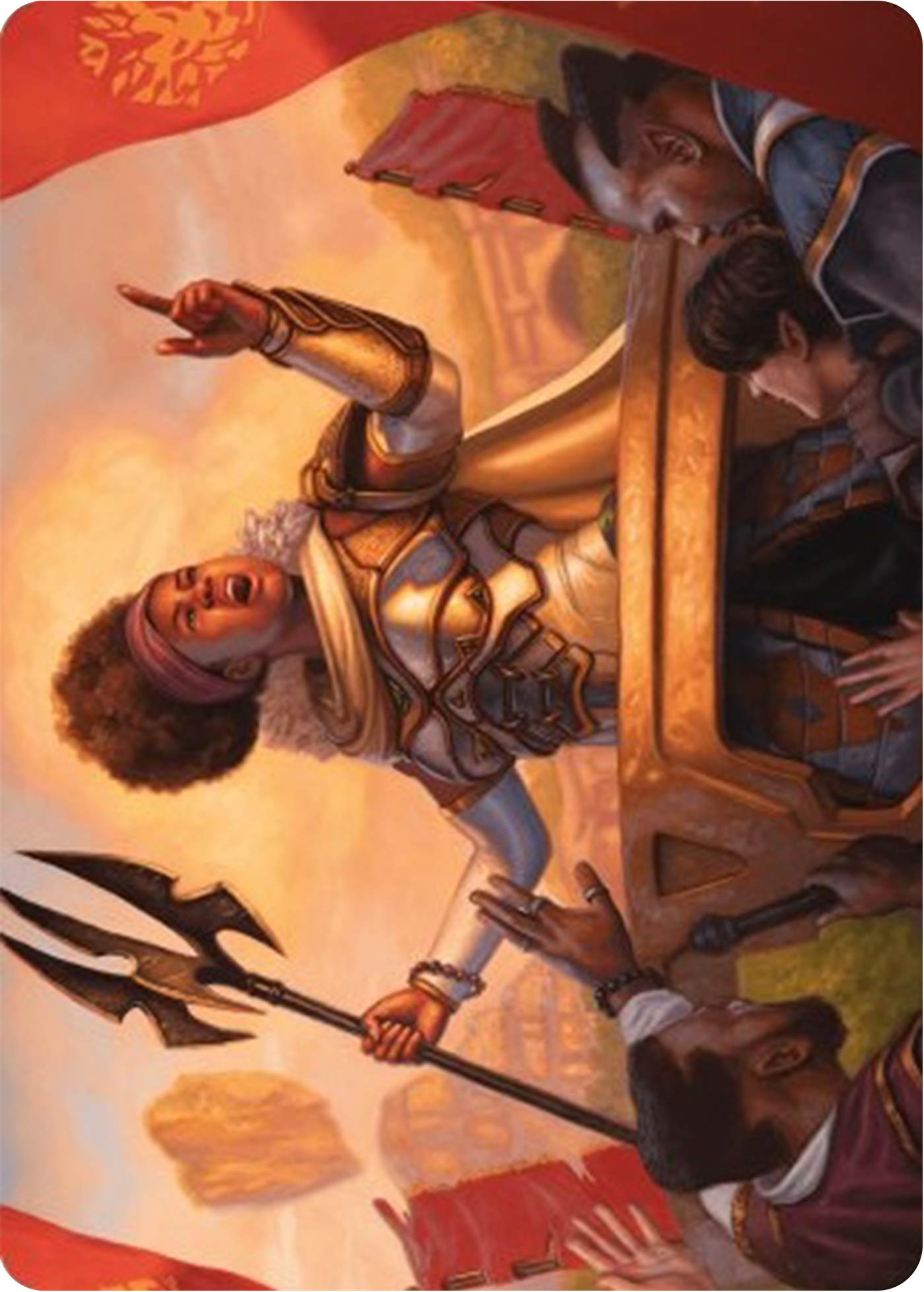 Recruiter of the Guard Art Card [Modern Horizons 3 Art Series] | Rook's Games and More