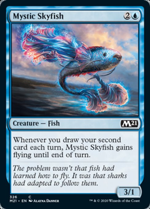 Mystic Skyfish [Core Set 2021] | Rook's Games and More