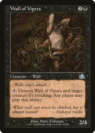 Wall of Vipers [Prophecy] | Rook's Games and More