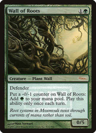 Wall of Roots [Friday Night Magic 2008] | Rook's Games and More