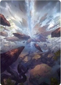 Prismatic Vista Art Card [Zendikar Rising Art Series] | Rook's Games and More