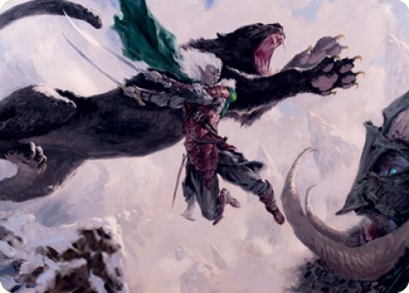 Drizzt Do'Urden Art Card [Dungeons & Dragons: Adventures in the Forgotten Realms Art Series] | Rook's Games and More