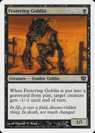 Festering Goblin [Ninth Edition] | Rook's Games and More