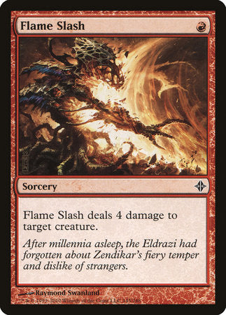 Flame Slash [Rise of the Eldrazi] | Rook's Games and More