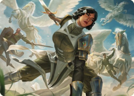 Resolute Reinforcements Art [Dominaria United Art Series] | Rook's Games and More