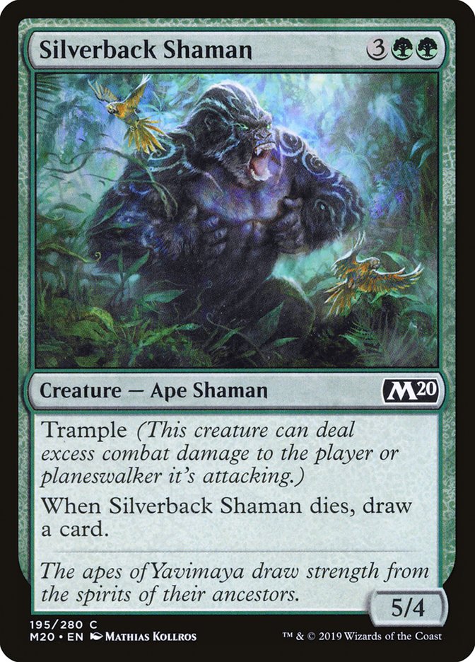 Silverback Shaman [Core Set 2020] | Rook's Games and More