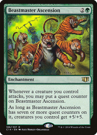 Beastmaster Ascension [Commander 2014] | Rook's Games and More