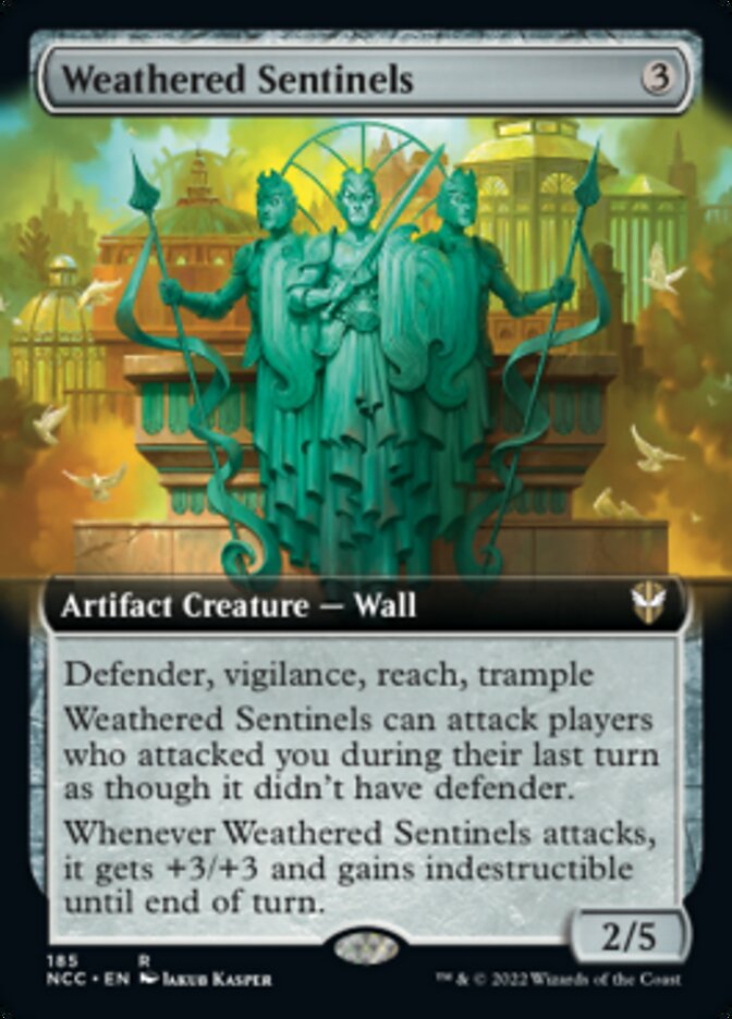 Weathered Sentinels (Extended Art) [Streets of New Capenna Commander] | Rook's Games and More