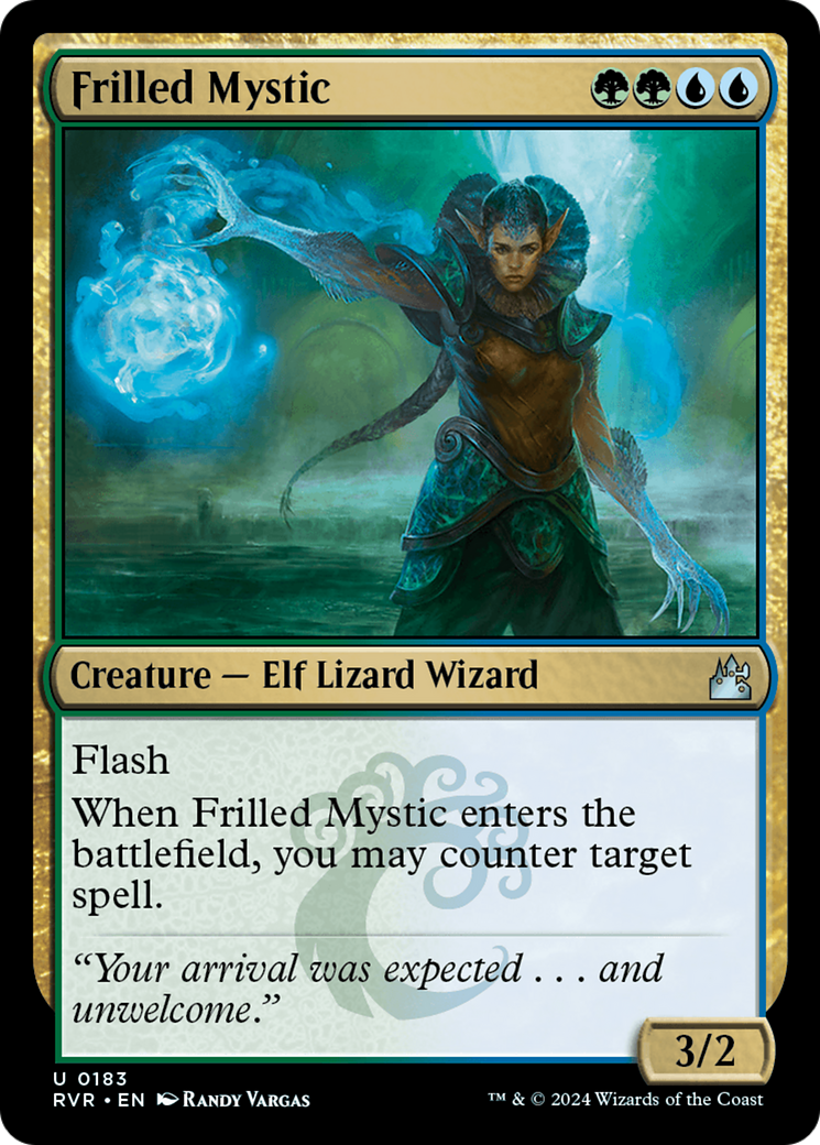 Frilled Mystic [Ravnica Remastered] | Rook's Games and More