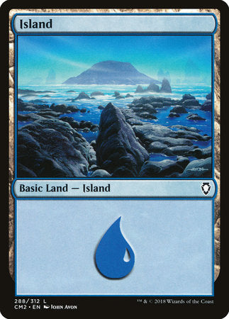 Island (288) [Commander Anthology Volume II] | Rook's Games and More