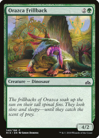 Orazca Frillback [Rivals of Ixalan] | Rook's Games and More