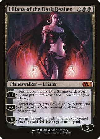 Liliana of the Dark Realms [Magic 2014] | Rook's Games and More