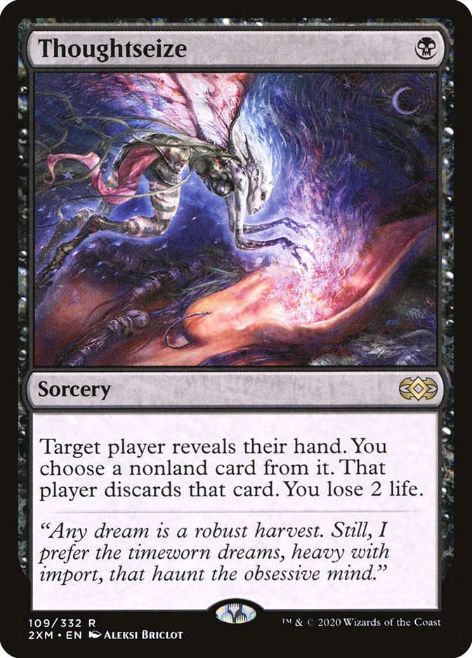 Thoughtseize [Double Masters] | Rook's Games and More