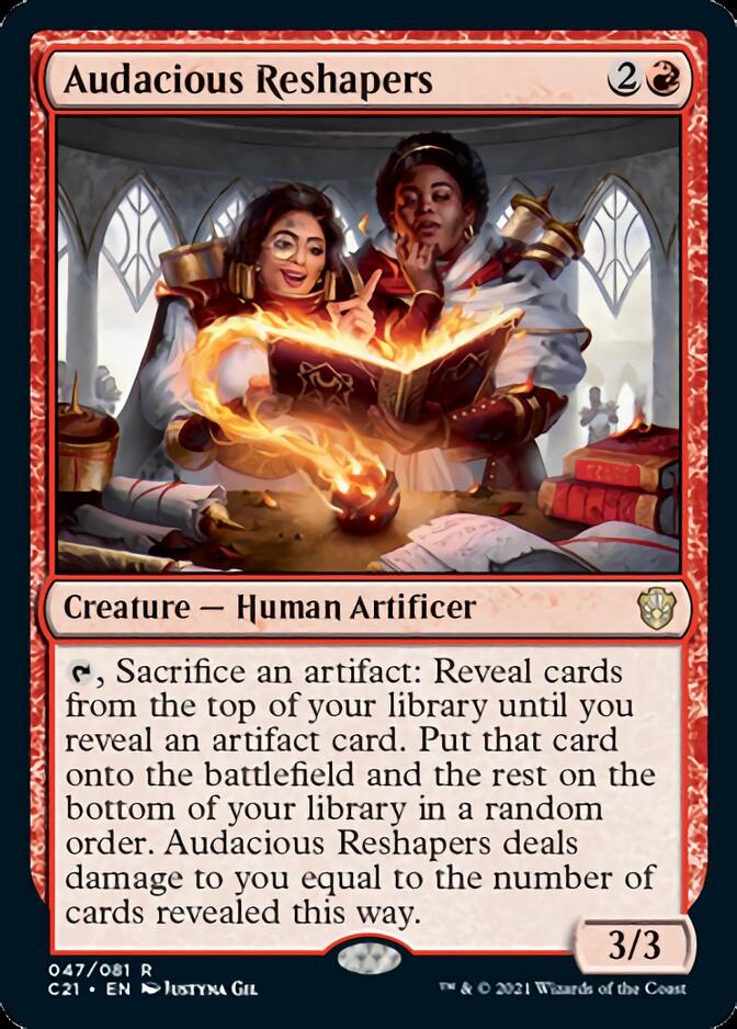 Audacious Reshapers [Commander 2021] | Rook's Games and More