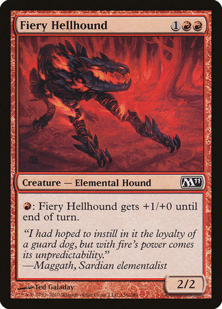 Fiery Hellhound [Magic 2011] | Rook's Games and More