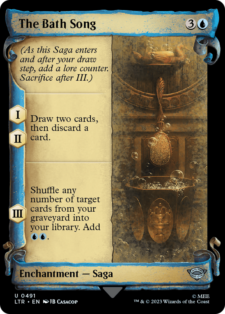 The Bath Song [The Lord of the Rings: Tales of Middle-Earth Showcase Scrolls] | Rook's Games and More