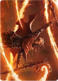 Magmatic Channeler Art Card [Zendikar Rising Art Series] | Rook's Games and More
