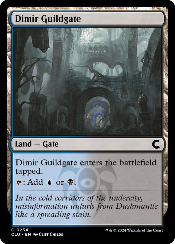 Dimir Guildgate [Ravnica: Clue Edition] | Rook's Games and More