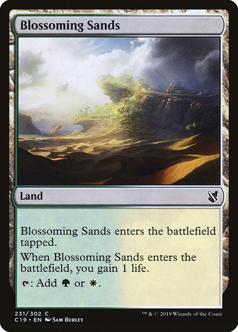 Blossoming Sands [Commander 2019] | Rook's Games and More