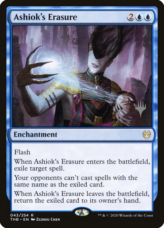 Ashiok's Erasure (Promo Pack) [Theros Beyond Death Promos] | Rook's Games and More