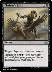 Chainer's Edict [Dominaria Remastered]