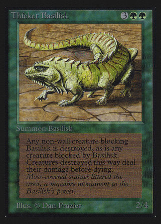Thicket Basilisk (CE) [Collectors’ Edition] | Rook's Games and More
