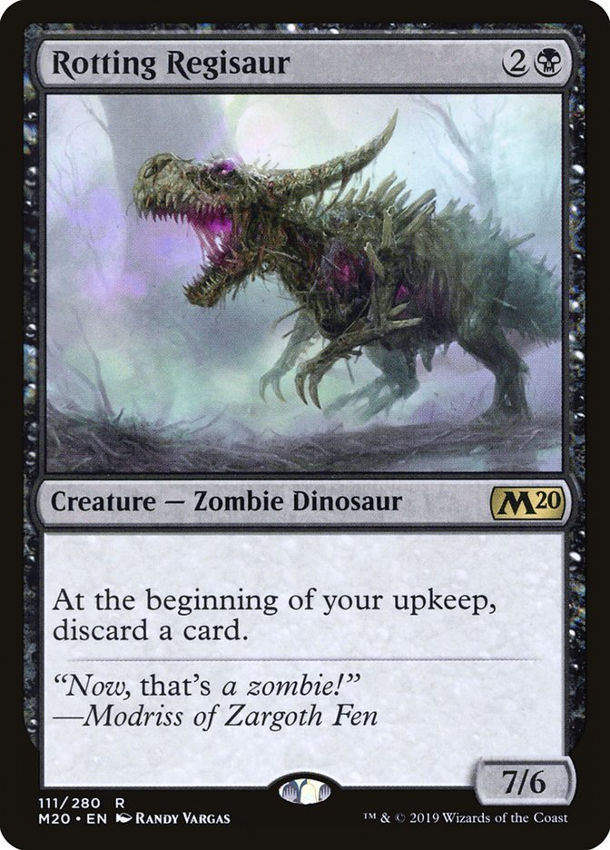 Rotting Regisaur [Core Set 2020] | Rook's Games and More