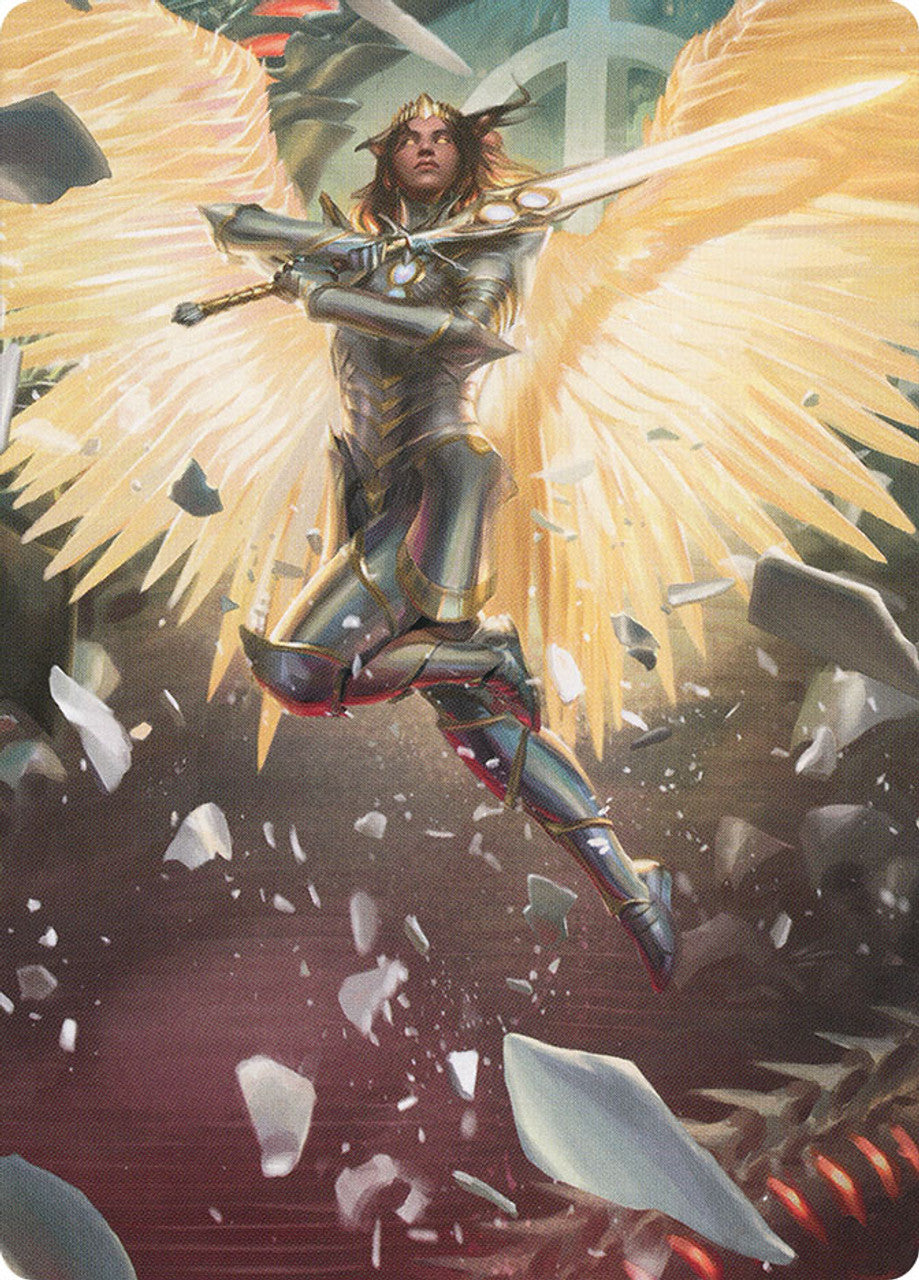 Archangel Elspeth Art Card [March of the Machine Art Series] | Rook's Games and More