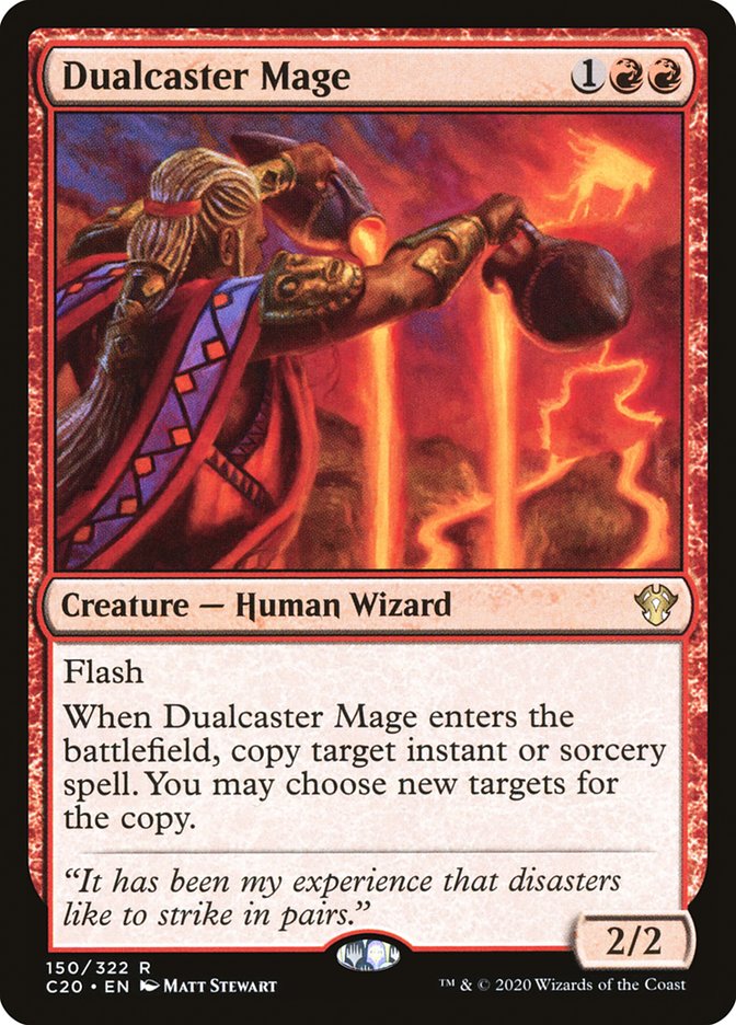 Dualcaster Mage [Commander 2020] | Rook's Games and More